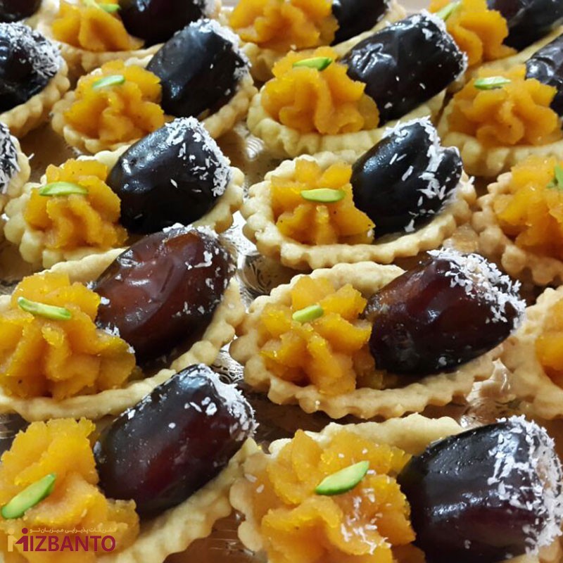 ترکیب شیرینی خرما و حلوا