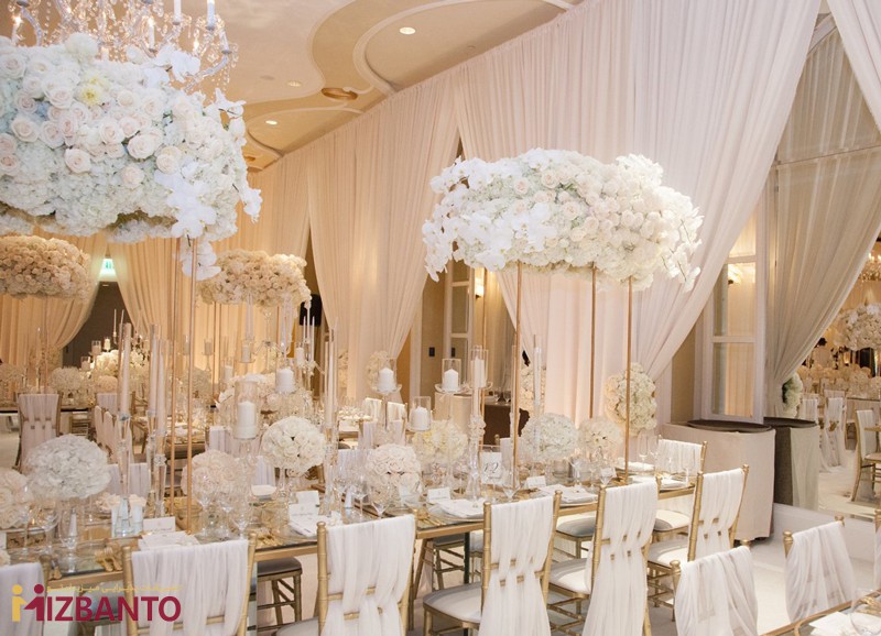 گل آرایی در تالار